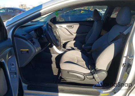 2013 Hyundai Elantra Gs from USA, damaged, VIN KMHDH6AE0DU010562